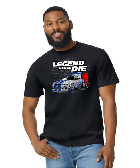JDM T-Shirt Japanese Modified Automotive Street Drift Drag Race Car Legend Vever Die 14
